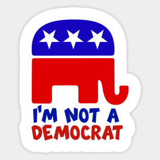 Republican party Sticker